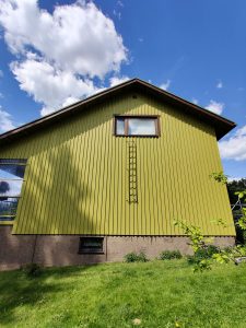 Talon ulkomaalaus, Jyväskylä ja Keski-Suomi.